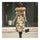 Big Fur Collar Plus Size Extra Long Thick Slim Down Coat    camouflage