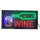 Wine Neon Lights LED Animated Customers Attractive Sign 220V