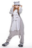 Adulte Unisexe Pyjama Costume Cosplay Animal une Pièce Pyjama Costume Chinchilla