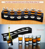 SELECT ACRYLIC Bullet CUP HOLDER 6 or 8 HOLES  26ml or 40ML 6 Cups for BAR Club