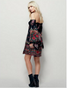 Romantic Off Shoulder Floral Boho Bell Sleeves Boutique Dress
