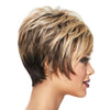 35cm Chic A la Mode Perruque Court Bouclé Cheveux Bonnet Blonde Brune