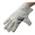 1 pair Work Protection Canvas Pure Cotton Thick Gloves 24cm
