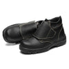 Men's Work Safety Shoes Microfibre Smash-proof high Cut Black