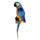 Mediterranean Home Decoration Parrot Wall Hanging   small   blue