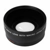 55mm 0,45 X Objectif Grand Angle avec Micro Optics