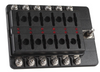 100a 12 Modos Circuito Led Indica Fusible Plano Bloque Caja Soporte Estándar Ato