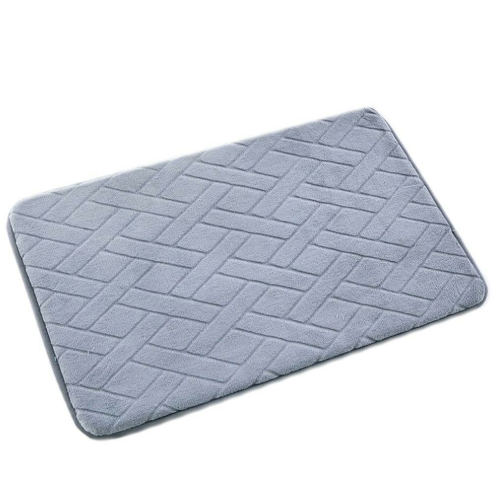 Low Resilience Non-slip Ground Mat Carpet  Prague dark grey  40*60cm
