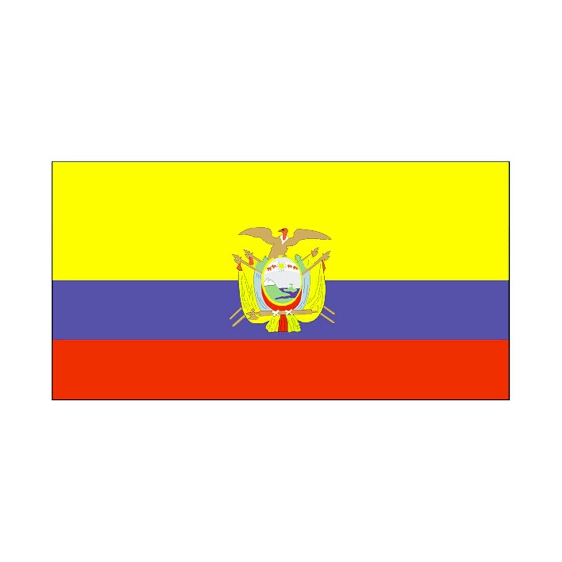 120 * 180 cm flag Various countries in the world Polyester banner flag   Ecuador