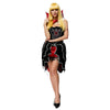 Gothic Vampire Costume Halloween Cosplay Game Uniform