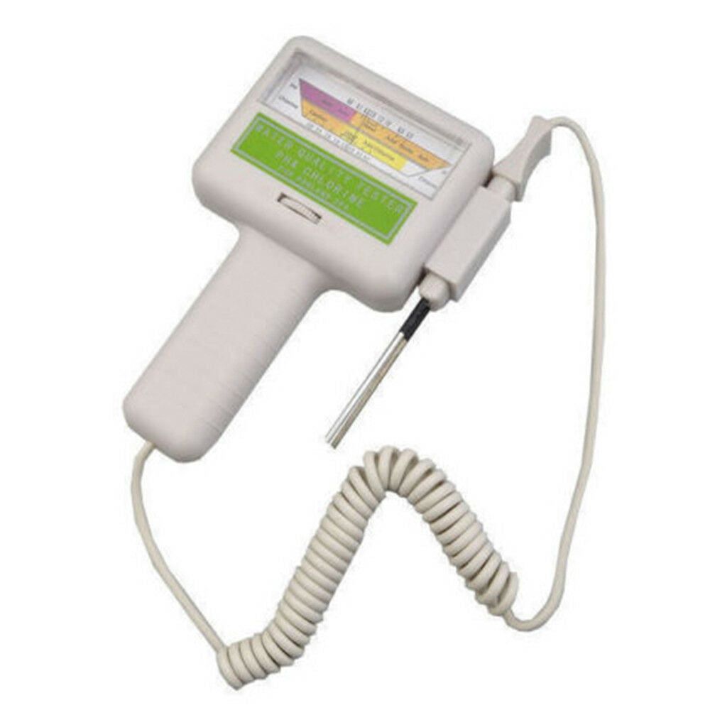 pH Meter Water CL2 Chlorine Level Tester Swimming Pool Water Quality Tester PC-1