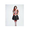 Halloween Costume Red Heart Poke Queen Attire Las Vegas King of Gamble Attire Un
