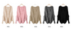 Damen Frühling Herbst Fall Kabel Freizeit Cardy Pullover Fledermaus Mantel