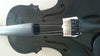 Student Acoustic Violin Size 3/4 Maple Spruce with Case Bow Rosin Black Color