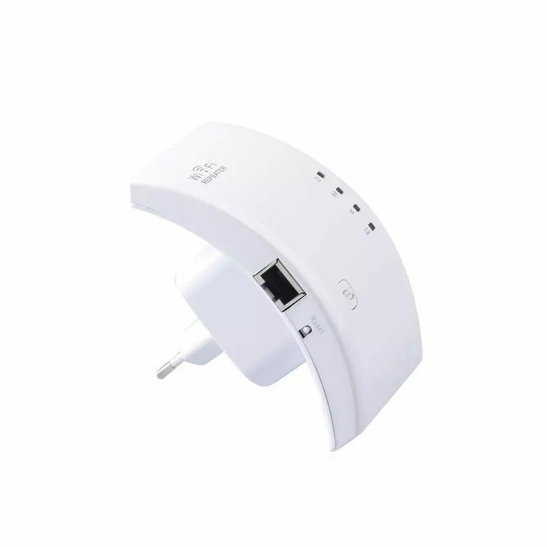 Wireless Wifi Range Repeater Expander Extender UK EU USA standard plug WHITE