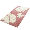 Fluff Door Ground Non-slip Mat Carpet   romantic flowers pink  60*90cm