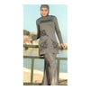 Muslim Woman Beach Swimwear Swimsuit Burqini   grey