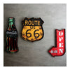 America Village Bar Decoration Wall Hanging   coke bottle