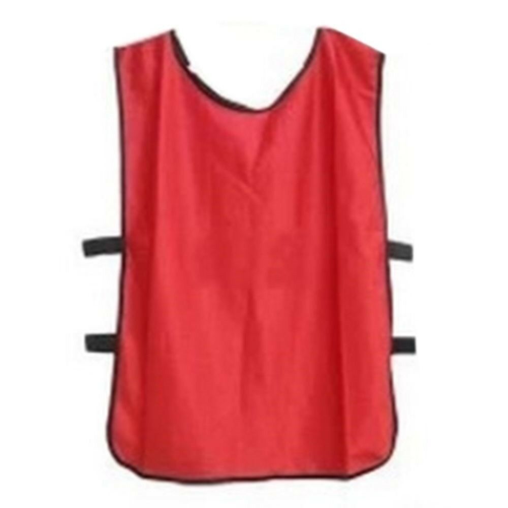 Football Player Soccer Training Vest   red