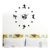 Acrílico Creativo Reloj de Pared Bricolaje Fútbol