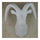 Sheep Head Wall Hanging Decoration Plastic white