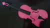 Violin Full Size Student Acoustic  Maple Spruce with Case Bow Rosin  Pink Color