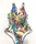Sexy Quality Peacock Floral Hollow Out Monokini Bikini Swimsuit Swimwear Bathing