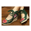 Vieux Beijing Chiffon Brodé Chaussures Classique