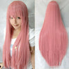 Women Fashion 100CM/39" Long Straight Cosplay Fashion Wig Heat Resistant