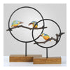 Iron Parrot Ornaments Home Decoration Furnishing   small