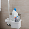 Toilet Brush and Cleaning Items  Storage Rack Shelf Holder  Wall Mount