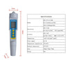Alta Precisión Atc Manual 3 en 1 LCD Digital Tds Ph Temp Agua Calidad Metros