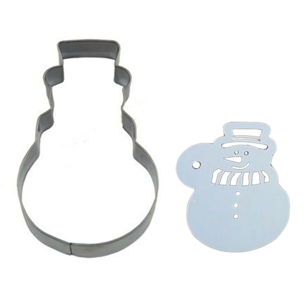 Stainless Steel Cookie Cutter Mold + Appropriate Cookie Spray/Brush Pattern 28#