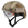 Taktisch Schnell Helm MH Airsoft Militär Nvg Halterung Brille Visier A-Tacs