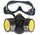 Chemical Industrial Gas Anti-Dust Spray Paint Face Mask Respirator