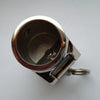 Stainless Steel Pipe Connector with Broaching Yacht Marine 22mm