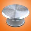 Décoration Gâteau Turntable 10-inch Alliage Aluminium Dérapage Plateau Rotatif