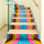 New 3D DIY PVC Waterproof  Stair Decals Wall  Floor Sticker Colorful wood qs008