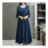 Vintage 2pcs Suit Long Dress   S