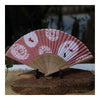 Abanico Plegable con Cubierta Goldfish Rosa
