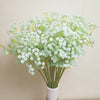 10pcs of artificial fake baby's breath full of stars silk bouquet bride wedding