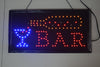 Bar  Sign Neon Lights LED Animated Customers Attractive Sign Hang Chain UK plug