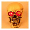 Tricky Toys Resin Glittery Skull Statue Human Skeleton Halloween    bareheaded s