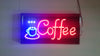 Néon Lumières Led Animé Coffee Signe Clients Attrayant Enseigne de Boutique 220v