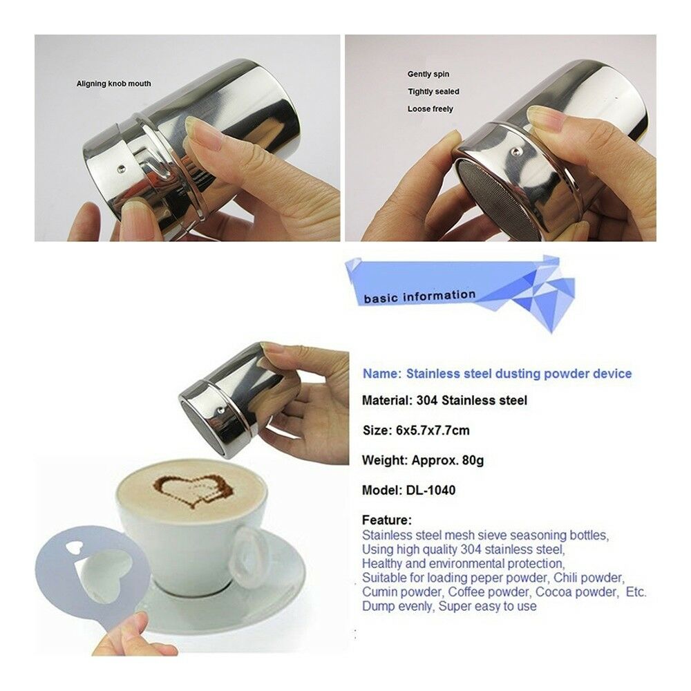 Stainless Steel Dusting Powder Device