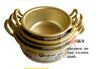 Coreano Extendida Fideos Maceta Amarillo Aluminio Olla Instantaneos Grueso