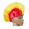 Shiny Cockscomb Hair Punk Hair Cap Bright Wig shiny yellow red