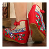 Old Beijing Cloth Embroidered Shoes Casual