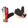 Professional Goalkeeper Gloves Roll Finger Non-slip   white   child 6#