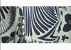 Retro Floral Dark Blue Linen Woven Baggy Harem  Yoga Dancing Trousers Pants